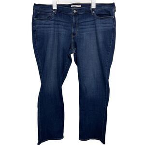 Levi's 414 Classic Straight Medium Wash Plus Size Jeans